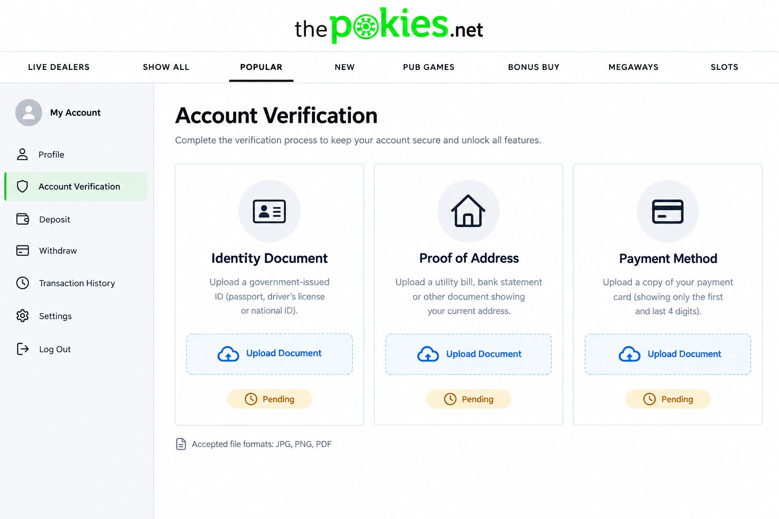 Withdrawals and verification: what players report at the pokies australia document upload Withdrawals and verification: what players report at the pokies australia