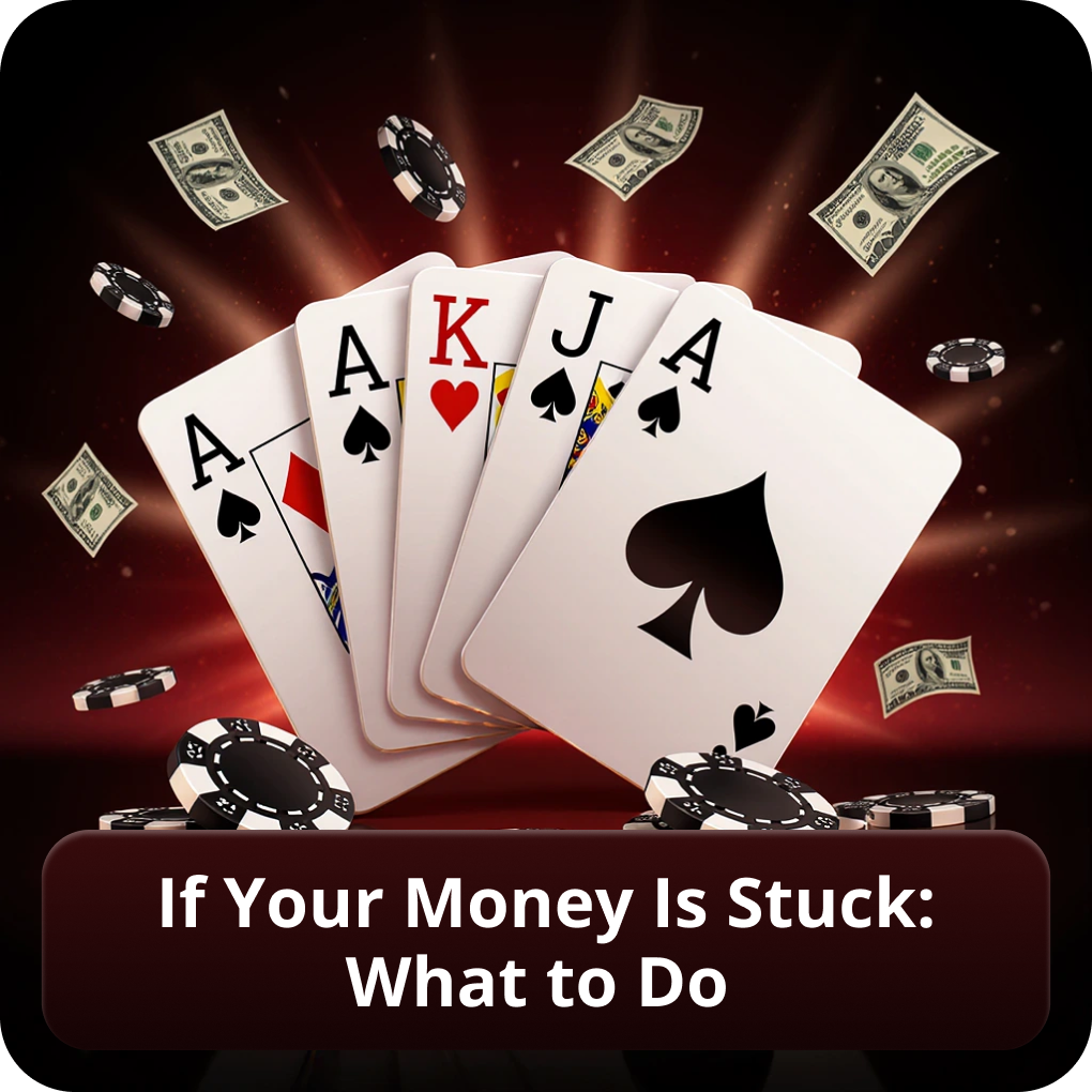 If Your Money Is Stuck: What to Do If Your Money Is Stuck: What to Do